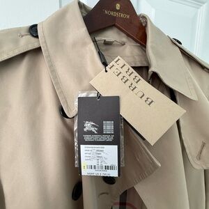 Burberry Brit Deanham Short Trench Coat Size US14 New with Tags